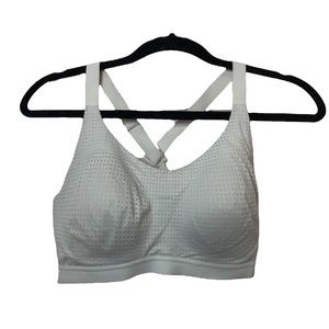 Victoria's Secret Sport White Cross-Back Sports Bra